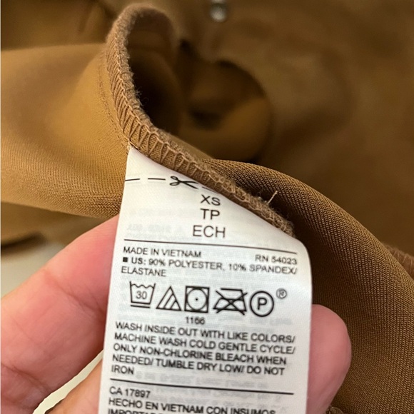 Women's Camel Brown Jacket - Picture 5 of 5